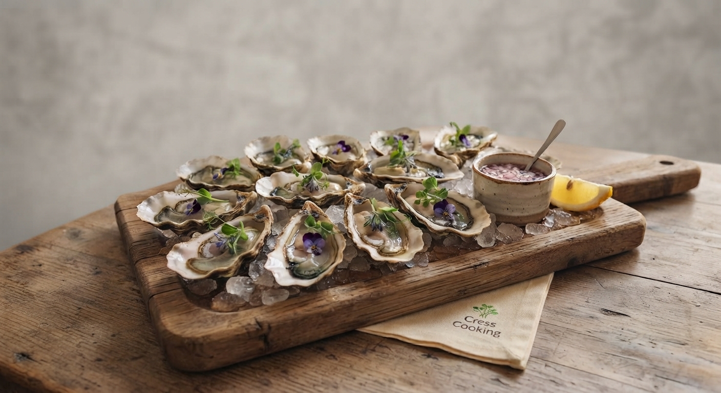 Oesters op ijs